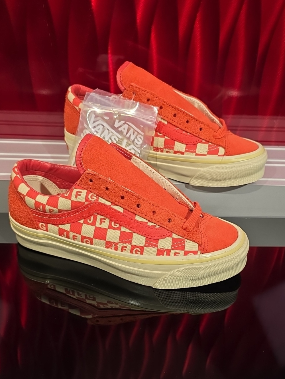 Vans Joe Freshgoods OG Style 36 LX Red Men's 5.0 Women's 6.5 New With Box